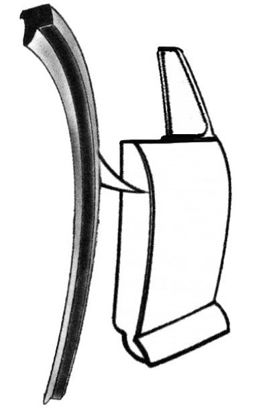 Picture of Back Of Door Seal, 11A-7620546