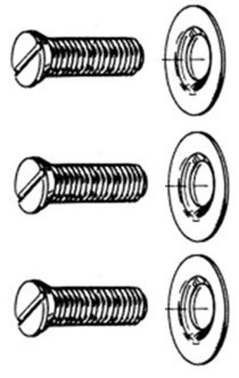 Picture of Door Hinge Screw & Nut Kit, A-46300-ASW