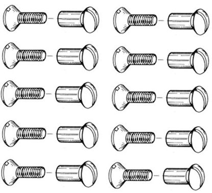 Picture of Tube Nut Kits for Window Frames