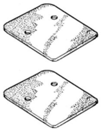 Picture of Door Striker Plate Pads, 11A-7022026