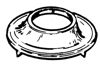 Picture of Escutcheon, Gray, 1935 Deluxe Car, 48-7022618