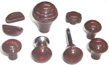 Picture of Dash Knob Set, 1946 Deluxe Car, 51A-9270-A