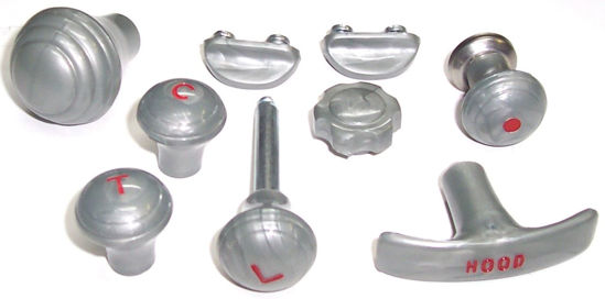 Picture of Dash Knob Set, 1946 Super Deluxe Car, 51A-9270-B