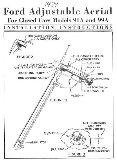 Picture of Antenna - Original Style, 99A-18813