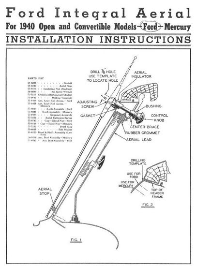 Picture of Antenna - Original Style, 01A-18813-C