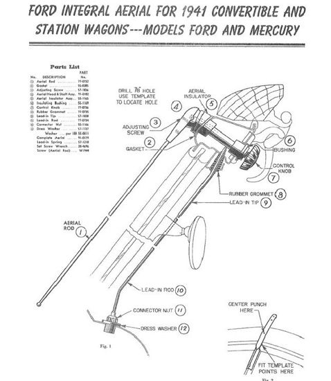 Picture of Antenna - Original Style, 11A-18813-A