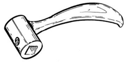 Picture of Seat Adjustment Handle, 1932-1934, B-47836