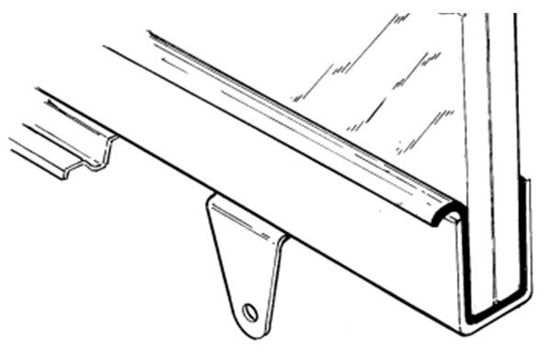 Picture of Door Glass To Metal Channel Seal, B-7621478