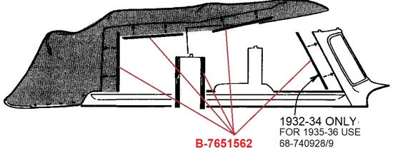 Picture of Convertible Window Seal, B-7651562