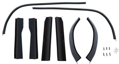 Picture of Front Door Window Channel Kit, 3-W Coupe, 1935-1936, 48-45983-3WA