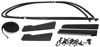 Picture of Front Door Window Channel Kit, 3-W Coupe, Stainless Bead, 1935-1936, 48-45983-3WB-SS