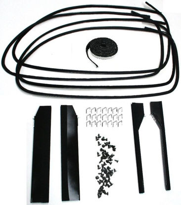 Picture of Front Door Window Channel Kit, Stainless Bead, Style, 1937-1939, 78-45983-5W/4D-SS