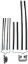 Picture of Front Door Window Channel Kit, Convertible, 1940, 01A-45983-C