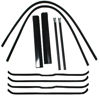 Picture of Front Door Window Channel Kit, Pickup, 1938-1947, 21C-45983-PU