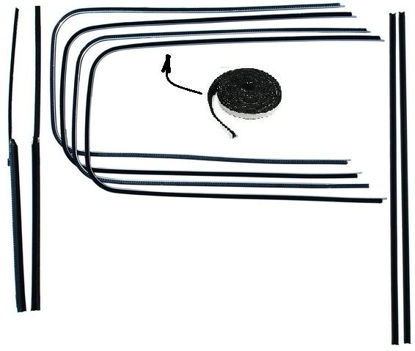 Picture of Front Door Window Channel Kit, 1946-1948, 51A-45983-2D