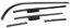 Picture of Rear Quarter Window Channel Kit, Tudor Sedan & Victoria, 1934, 40-56786