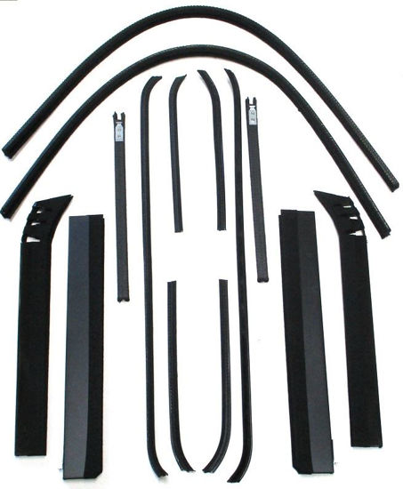 Picture of Front Door Window Channel Kit, Pickup, 1935-1937, 50-45983-PUB