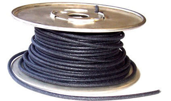 Picture of Cloth Wire, 16 gauge, Black,  CLOTHWIRE/BLK