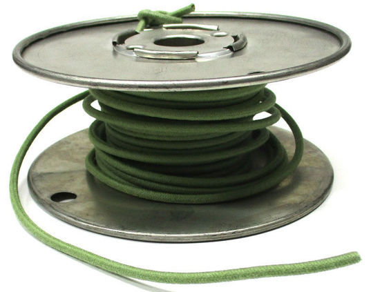 Picture of Cloth Wire, 16 gauge, Green,  CLOTHWIRE/GRN