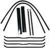 Picture of Front Door Window Channel Kit, Stainless Bead, Pickup, 1938-1947, 21C-45983-PU-SS