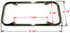 Picture of License Plate Frames, Custom Size B-13409 -R