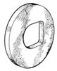 Picture of Transmission Floor Seal, 1937-1939, 78-7012130