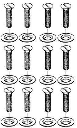 Picture of Floorboard Screw Kit, 1928-1932, A-80028-B