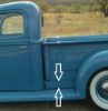 Picture of Front Lower Bed LH Filler Panel, 1938-1941, 81C-10298