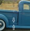 Picture of Front Lower  Bed RH Filler Panel, 1938-1941, 81C-10299