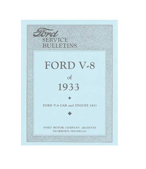 Picture of Ford Service Bulletins, 1933, VB4