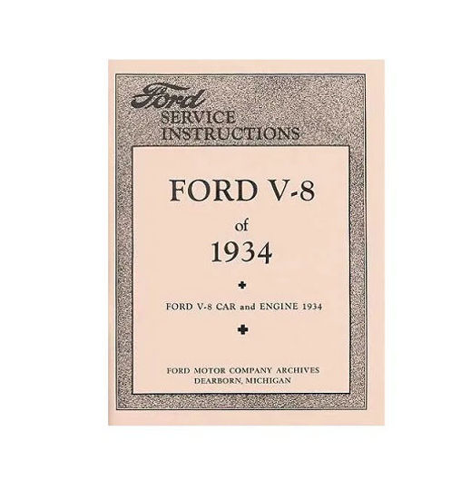 Picture of Ford Service Bulletins, 1934, VB6