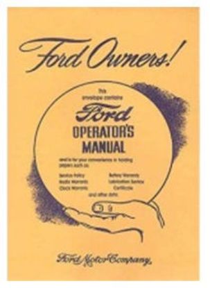 Picture of Manual Envelope, 1946-1948, DF696