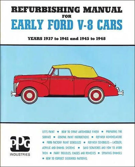 Picture of Refurbishing Manual For Early Ford V-8 Cars, 1937-1948, VB25