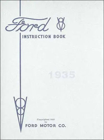 Picture of Operator's Manual, 1935, VB26