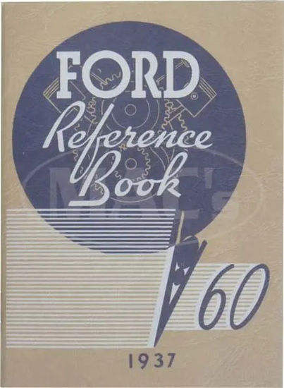 Picture of Ford Reference Book, 1937, VB20