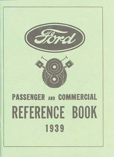 Picture of Ford Passenger And Commercial Reference Book, 1939, VB22
