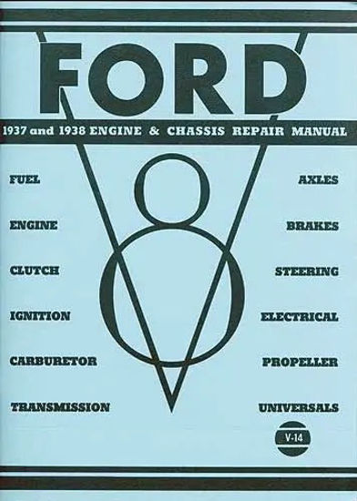 Picture of 1937-1938 Engine & Chassis Repair Manual, VB14