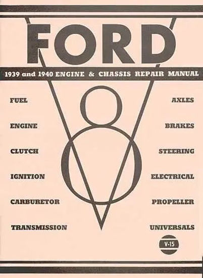 Picture of 1939-1940 Engine & Chassis Repair Manual, VB15