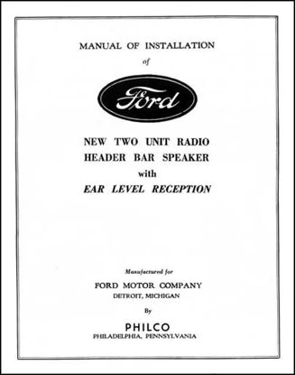Picture of Radio Installation Handbook, 1935 & Early 1936, VB151