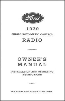 Picture of Radio Installation Handbook, 1939, VB155