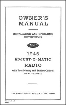Picture of Radio Installation Handbook, 1946, VB158