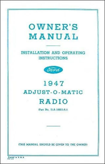 Picture of Radio Installation Handbook, 1947-1948, VB159