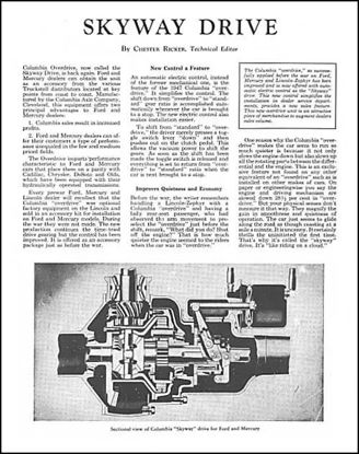 Picture of Columbia Rear Axle Pamphlet, 1942-1948, VB96P