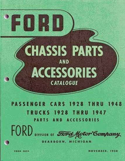 Picture of Chassis & Body Parts Book, 1932-1948, VB120