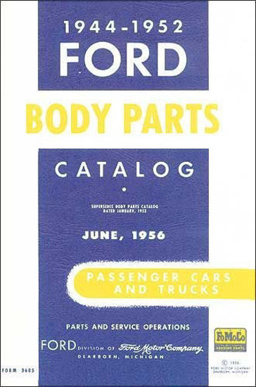Picture of Chassis & Body Parts Book, 1939-1940, VB44