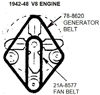 Picture of Fan Belt 78-8620-C