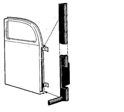 Picture of Door Hinge Seal, 11A-701884/5
