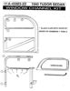 Picture of Front Door Window Channel Kit, Tudor Sedan, Stainless bead, 1940, 01A-45983-2D -SS
