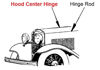 Picture of Center Hood Hinge, 40-16632-UN