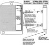 Picture of Radiator Overflow Tank B-8005-W015